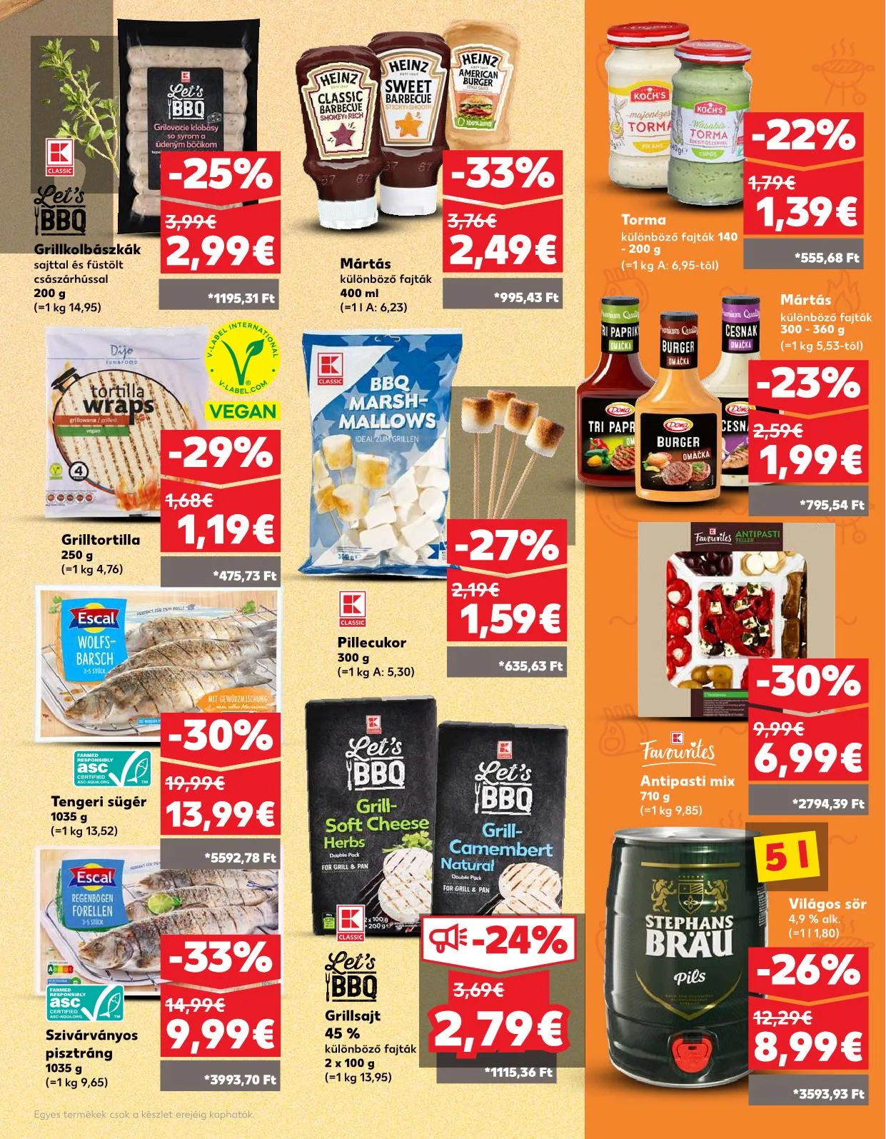 Kaufland akciós újság Dunaszerdahely nagymegyer 08.07–08.13 – 20. oldal