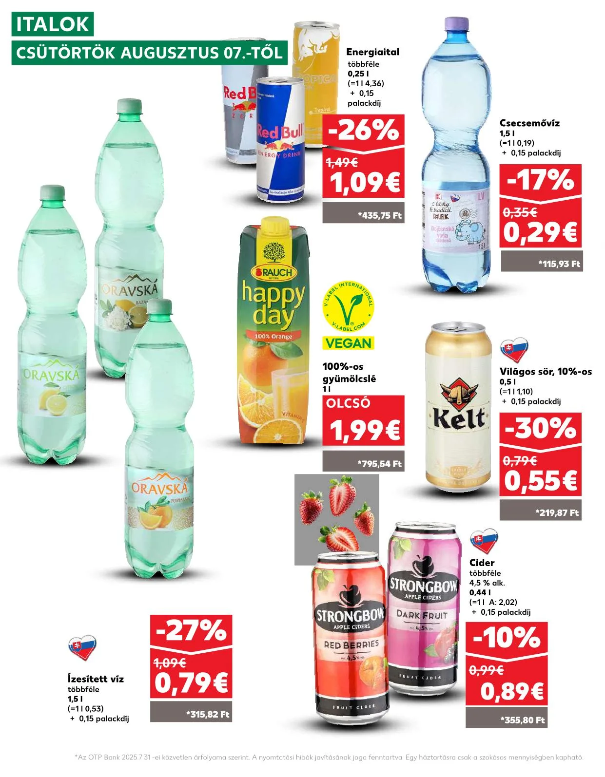 Kaufland akciós újság Dunaszerdahely nagymegyer 08.07–08.13 – 24. oldal
