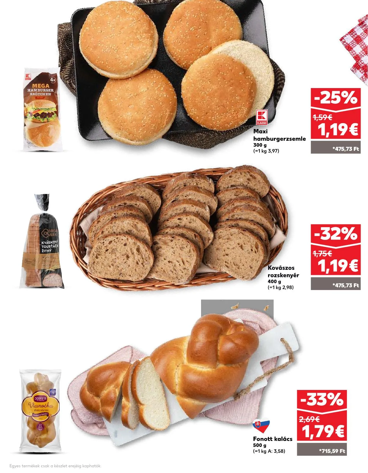 Kaufland akciós újság Dunaszerdahely nagymegyer 08.07–08.13 – 3. oldal