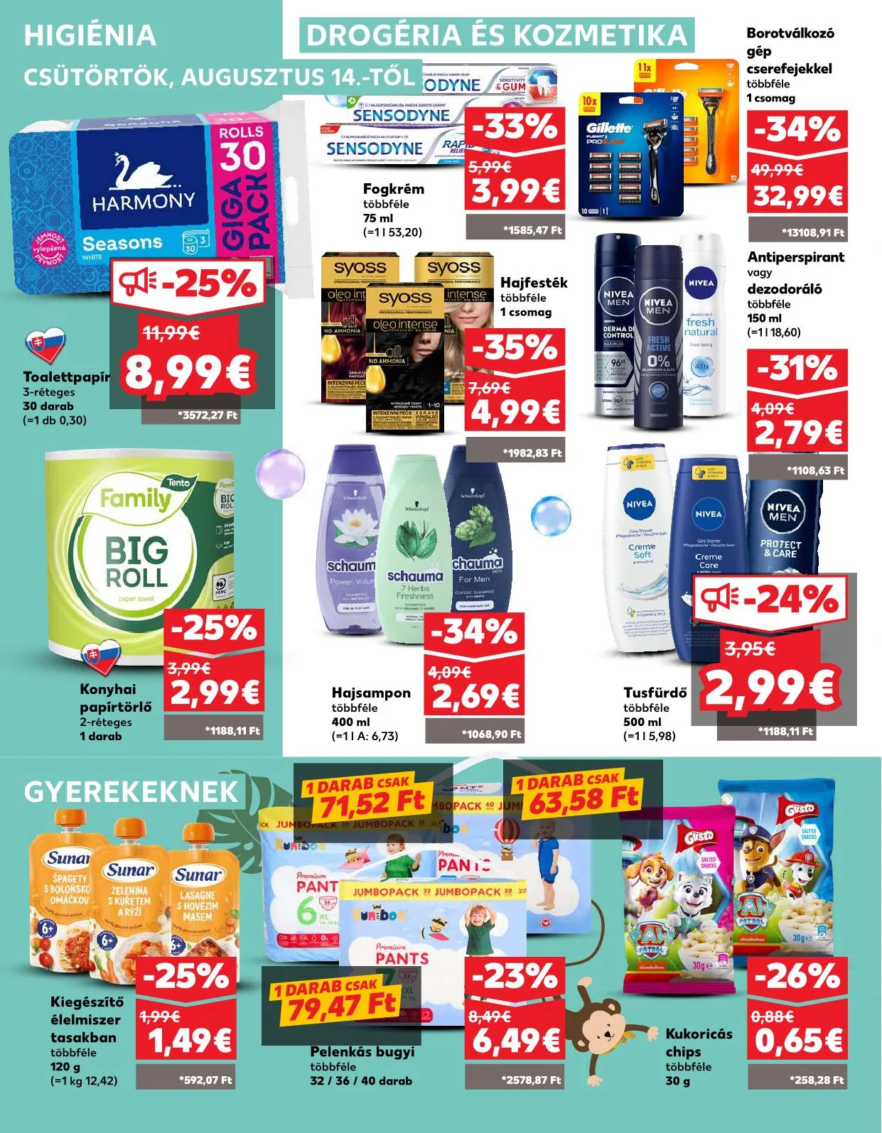 Kaufland akciós újság Dunaszerdahely nagymegyer 08.14–08.20 – 26. oldal