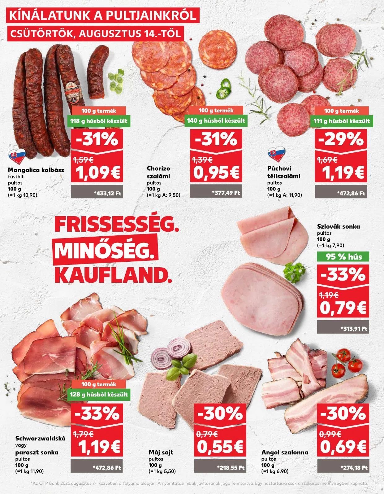 Kaufland akciós újság Dunaszerdahely nagymegyer 08.14–08.20 – 4. oldal