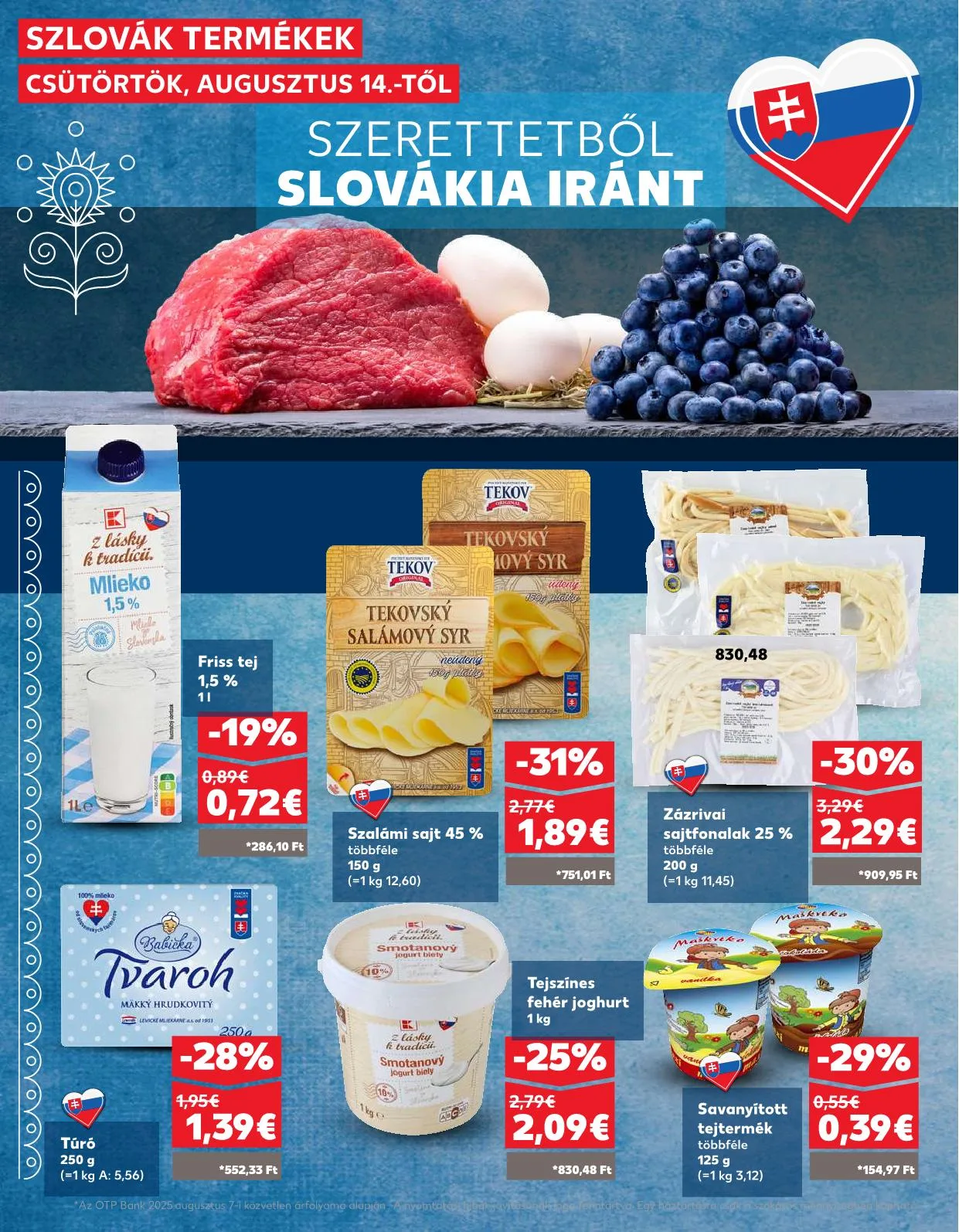 Kaufland akciós újság Dunaszerdahely nagymegyer 08.14–08.20 – 6. oldal