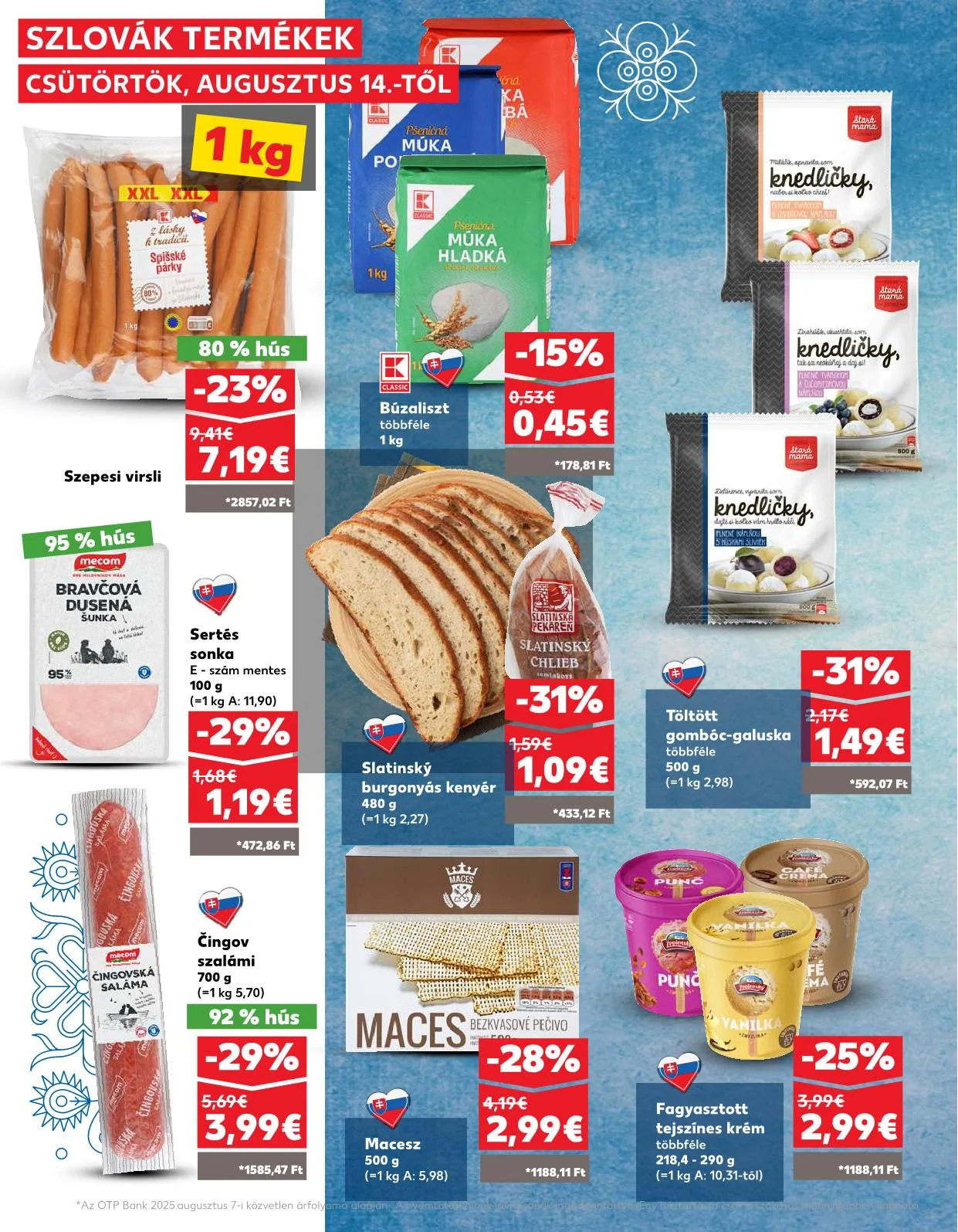 Kaufland akciós újság Dunaszerdahely nagymegyer 08.14–08.20 – 8. oldal