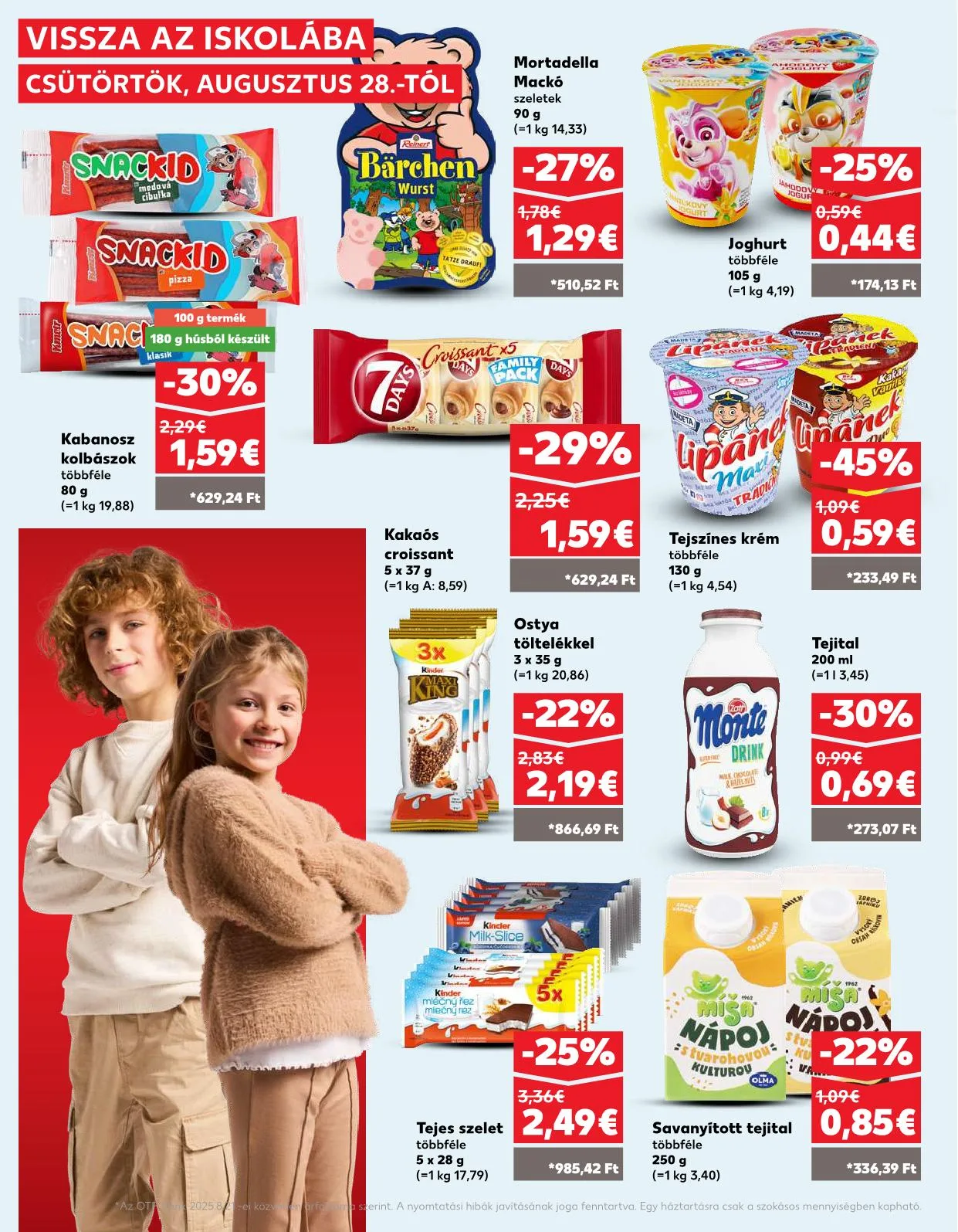 Kaufland akciós újság Dunaszerdahely nagymegyer 08.28–09.03 – 21. oldal