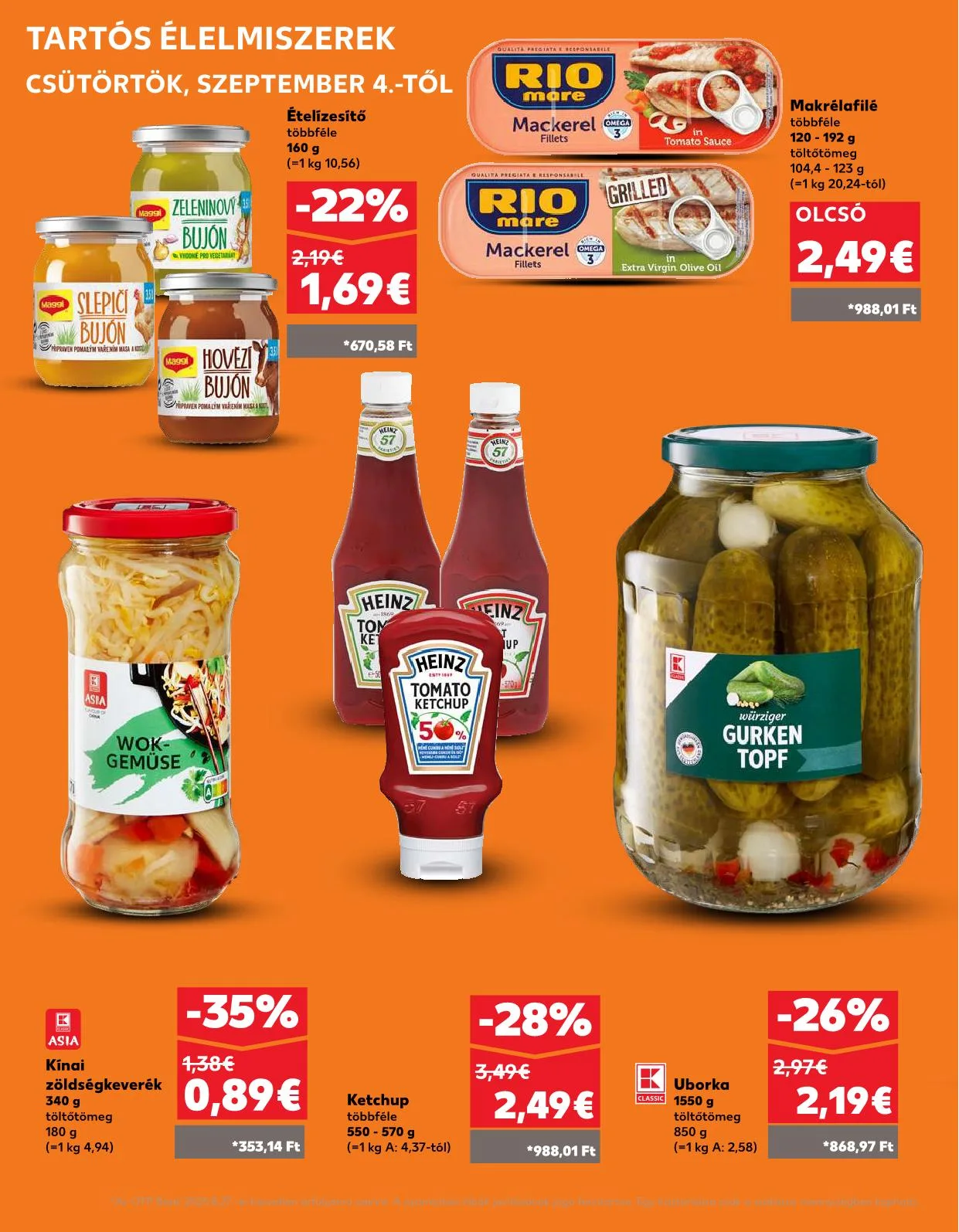 Kaufland akciós újság Dunaszerdahely nagymegyer 09.04–09.10 – 21. oldal