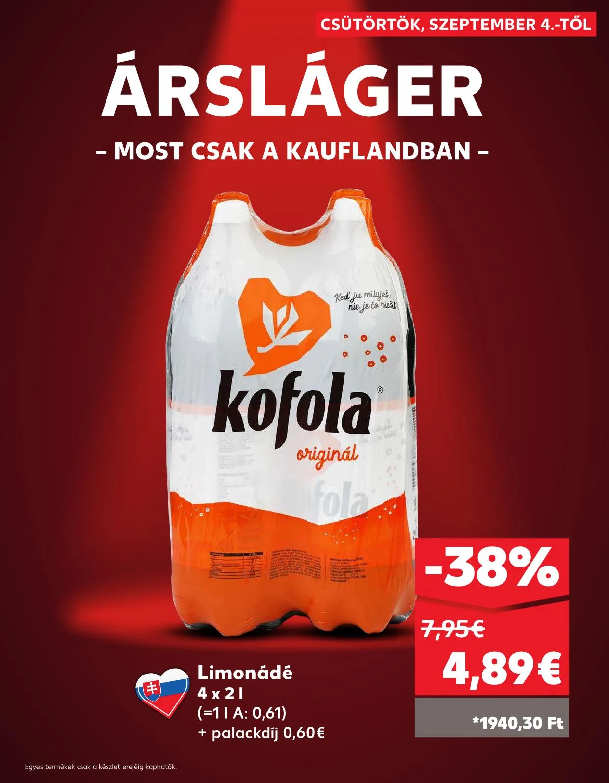 Kaufland akciós újság Dunaszerdahely nagymegyer 09.04–09.10 – 23. oldal