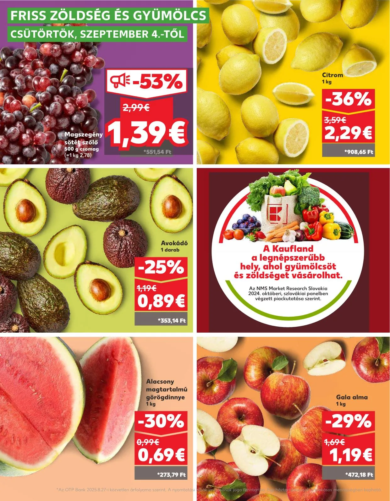 Kaufland akciós újság Dunaszerdahely nagymegyer 09.04–09.10 – 34. oldal