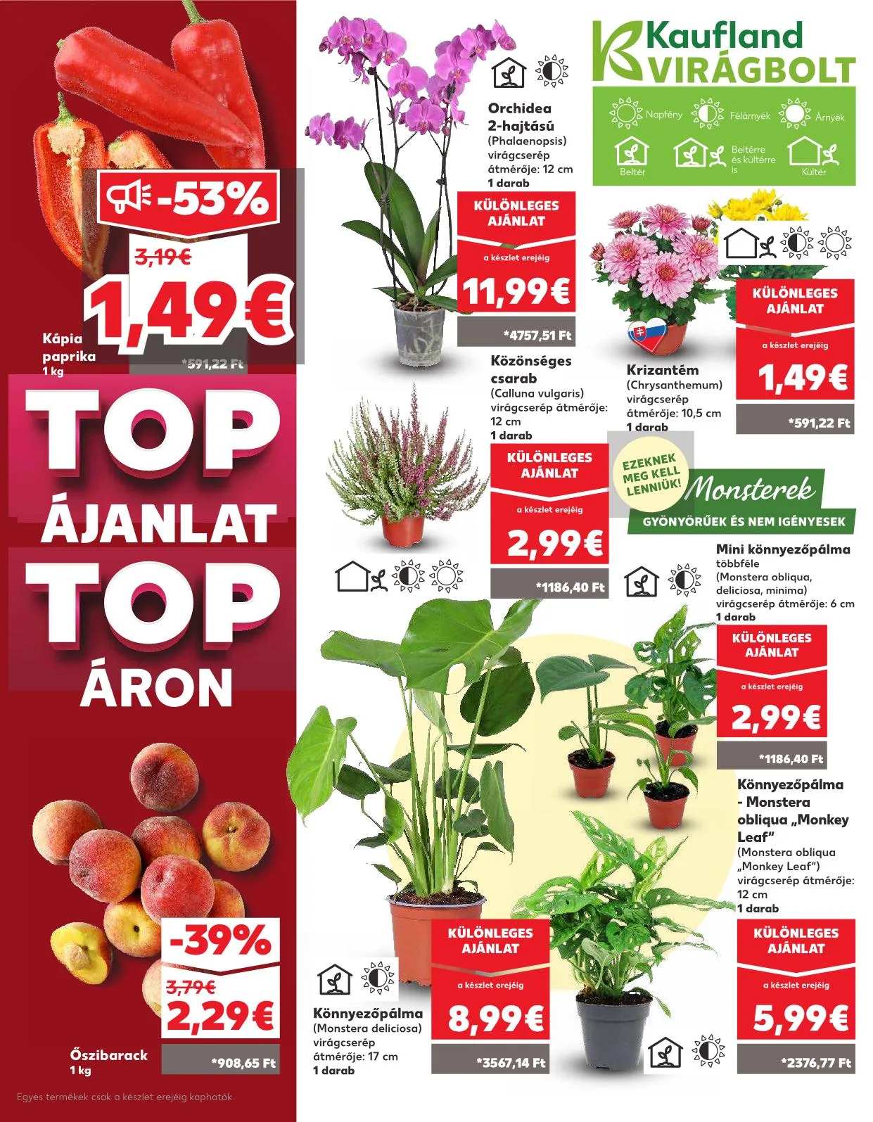 Kaufland akciós újság Dunaszerdahely nagymegyer 09.04–09.10 – 38. oldal