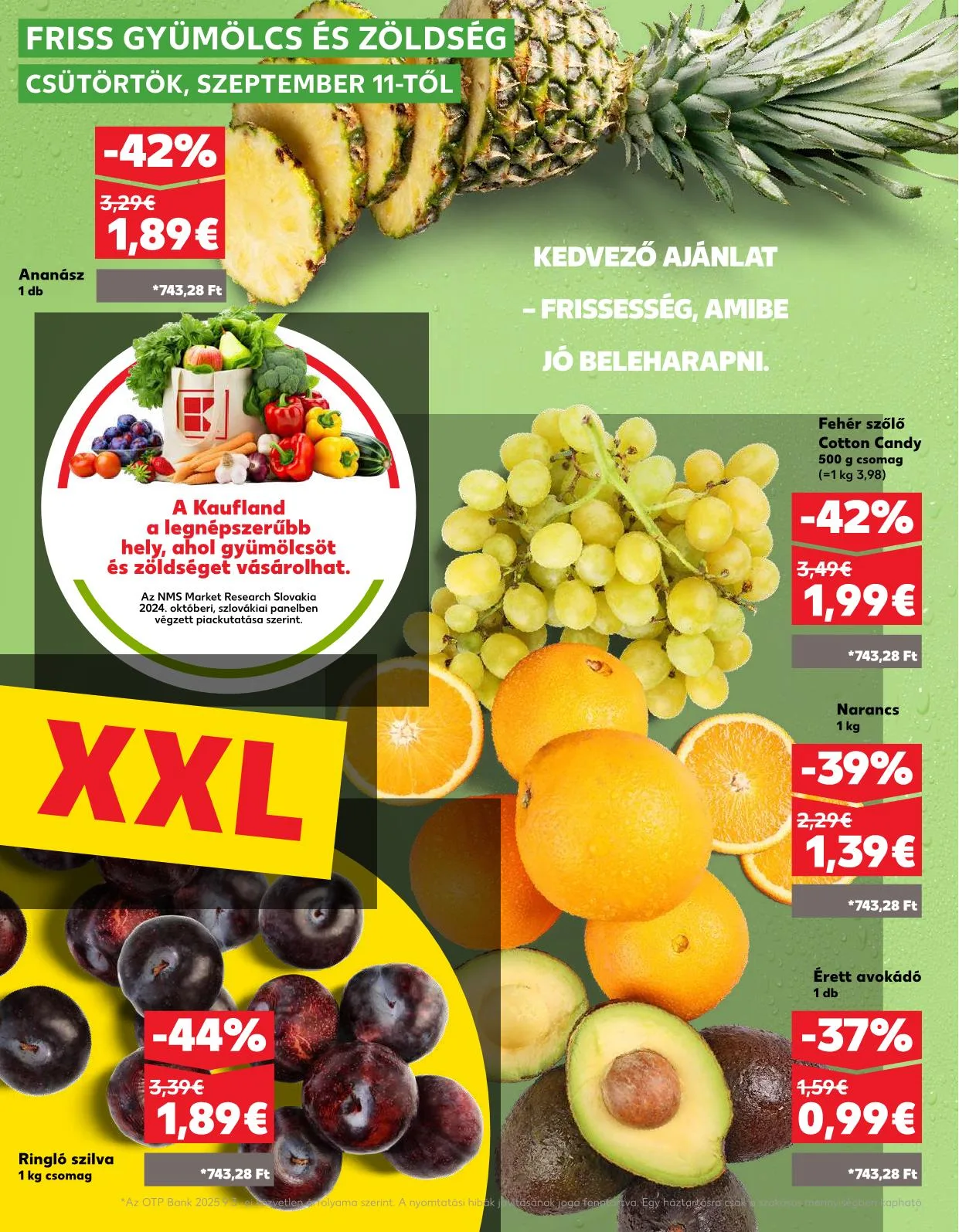 Kaufland akciós újság Dunaszerdahely nagymegyer 09.11–09.17 – 34. oldal