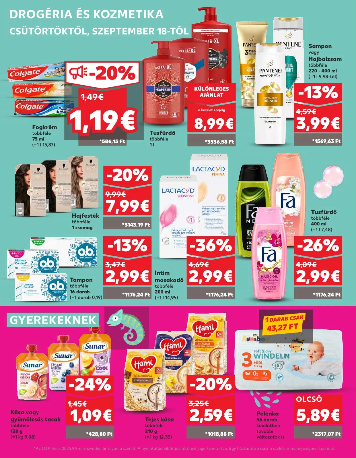Kaufland akciós újság Dunaszerdahely nagymegyer 09.18–09.24 – 26. oldal