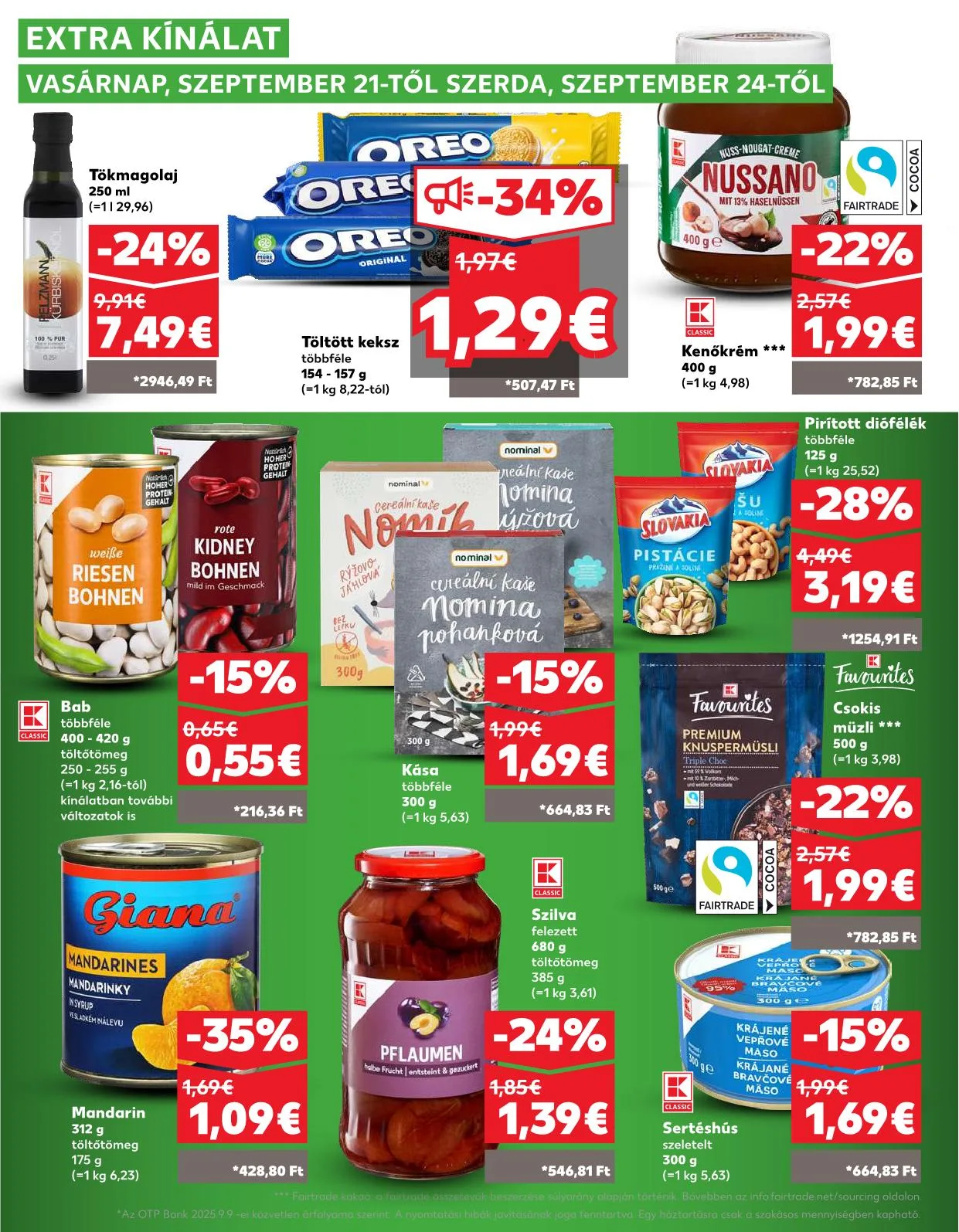 Kaufland akciós újság Dunaszerdahely nagymegyer 09.18–09.24 – 32. oldal