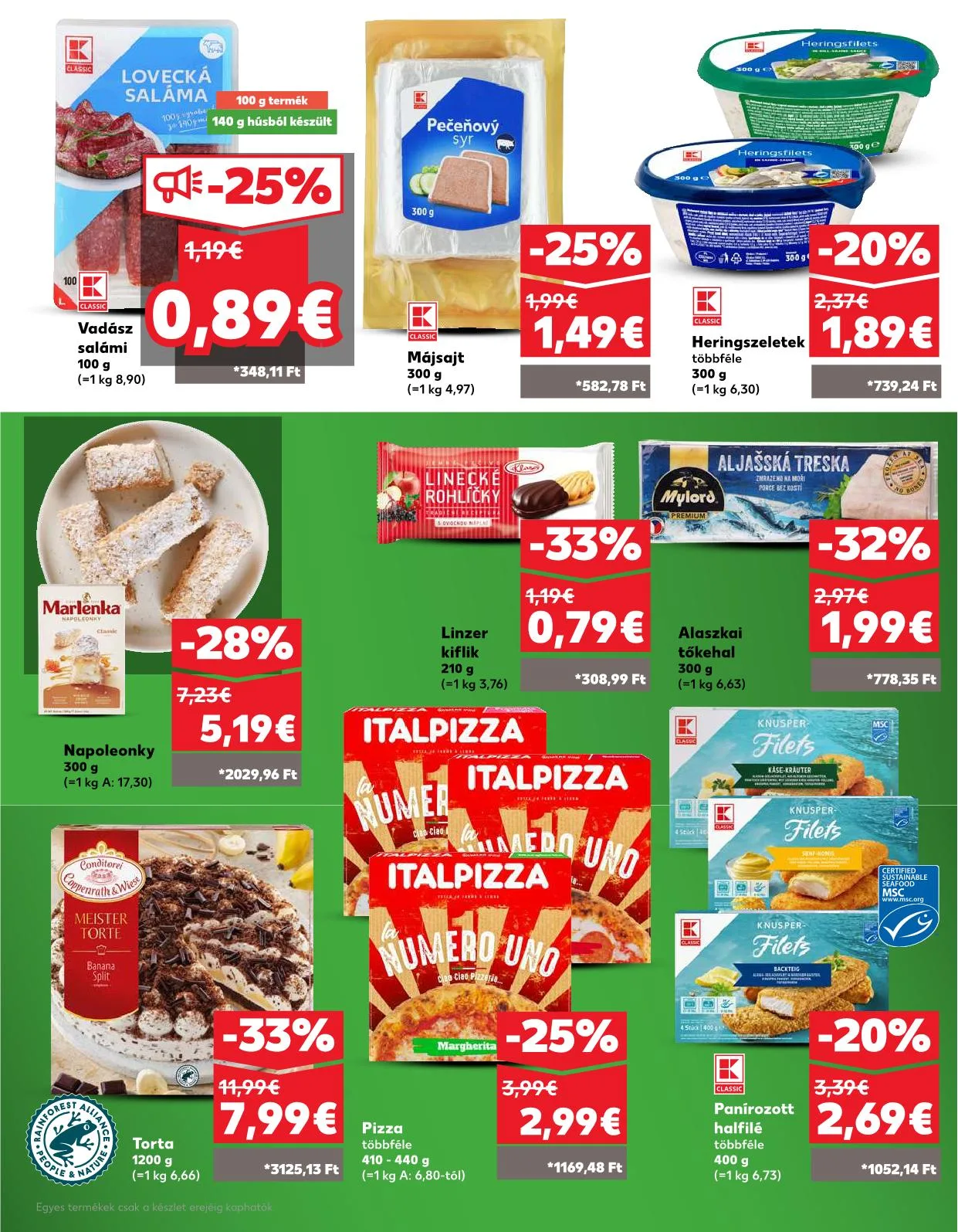 Kaufland akciós újság Dunaszerdahely nagymegyer 10.02–10.08 – 31. oldal