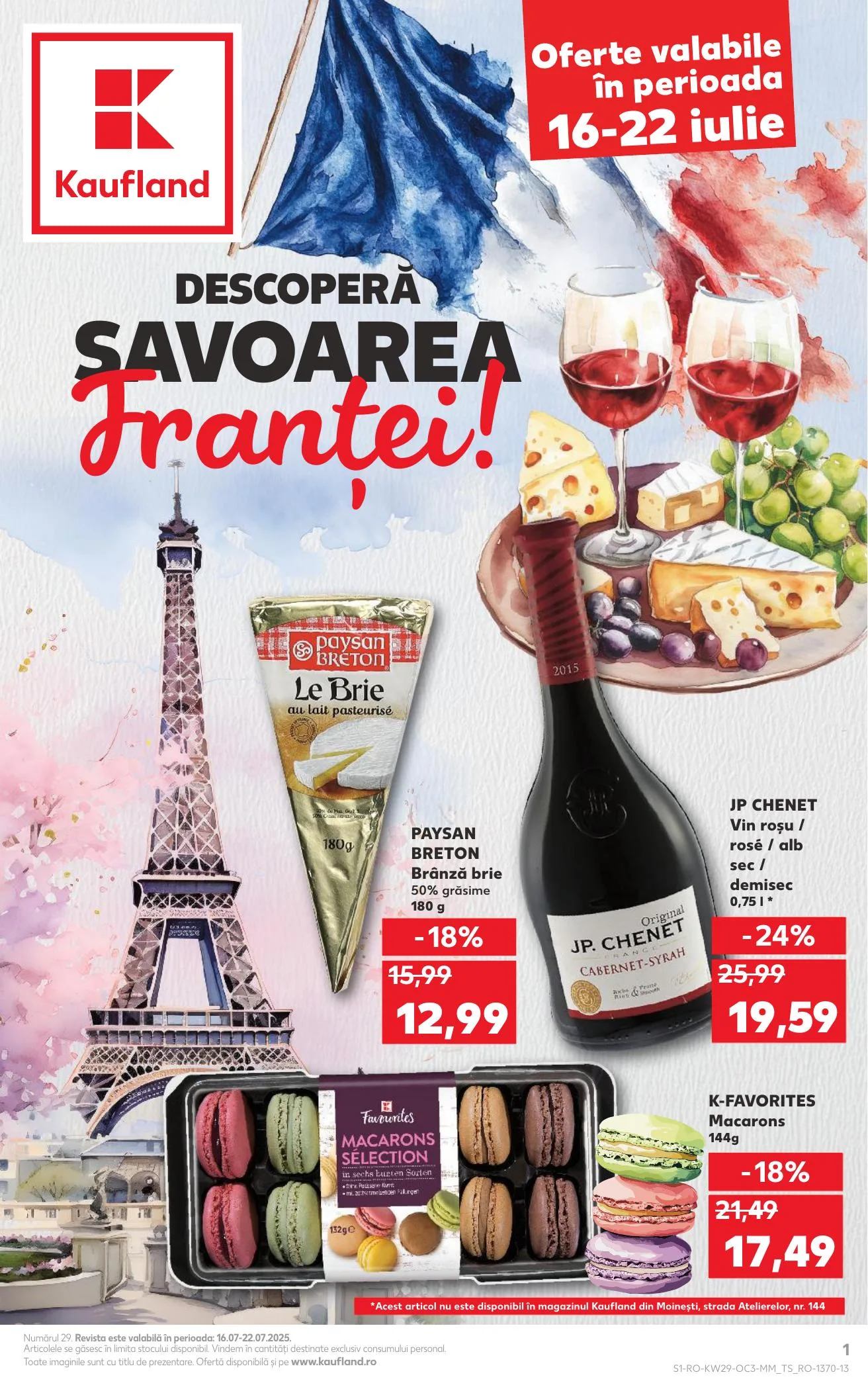 Kaufland akciós újság Francia Het 07.16–07.22
