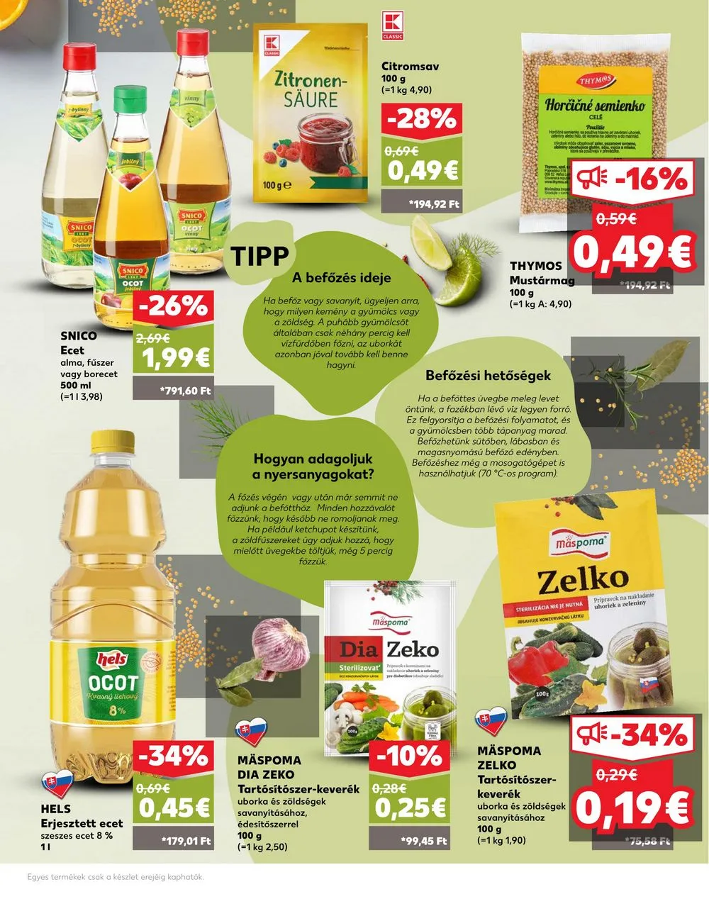 Kaufland akciós újság Losonc Rozsnyo Toketerebes Nagykuros 07.04–07.10 – 23. oldal