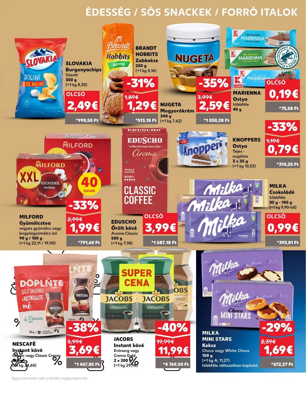 Kaufland akciós újság Losonc Rozsnyo Toketerebes Nagykuros 07.04–07.10 – 27. oldal