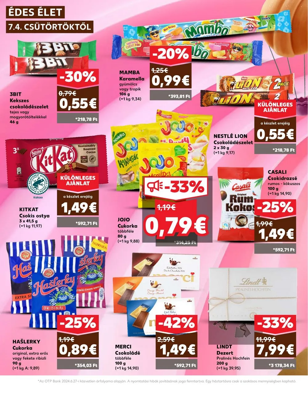 Kaufland akciós újság Losonc Rozsnyo Toketerebes Nagykuros 07.04–07.10 – 28. oldal