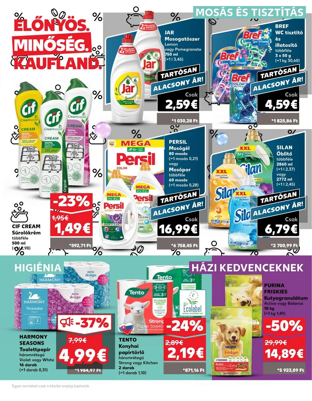 Kaufland akciós újság Losonc Rozsnyo Toketerebes Nagykuros 07.04–07.10 – 31. oldal