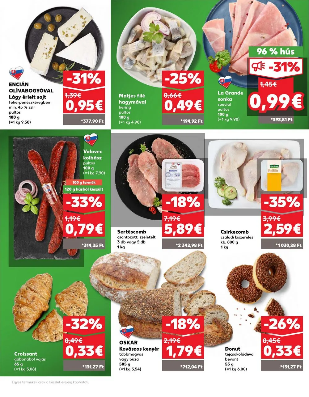 Kaufland akciós újság Losonc Rozsnyo Toketerebes Nagykuros 07.04–07.10 – 34. oldal