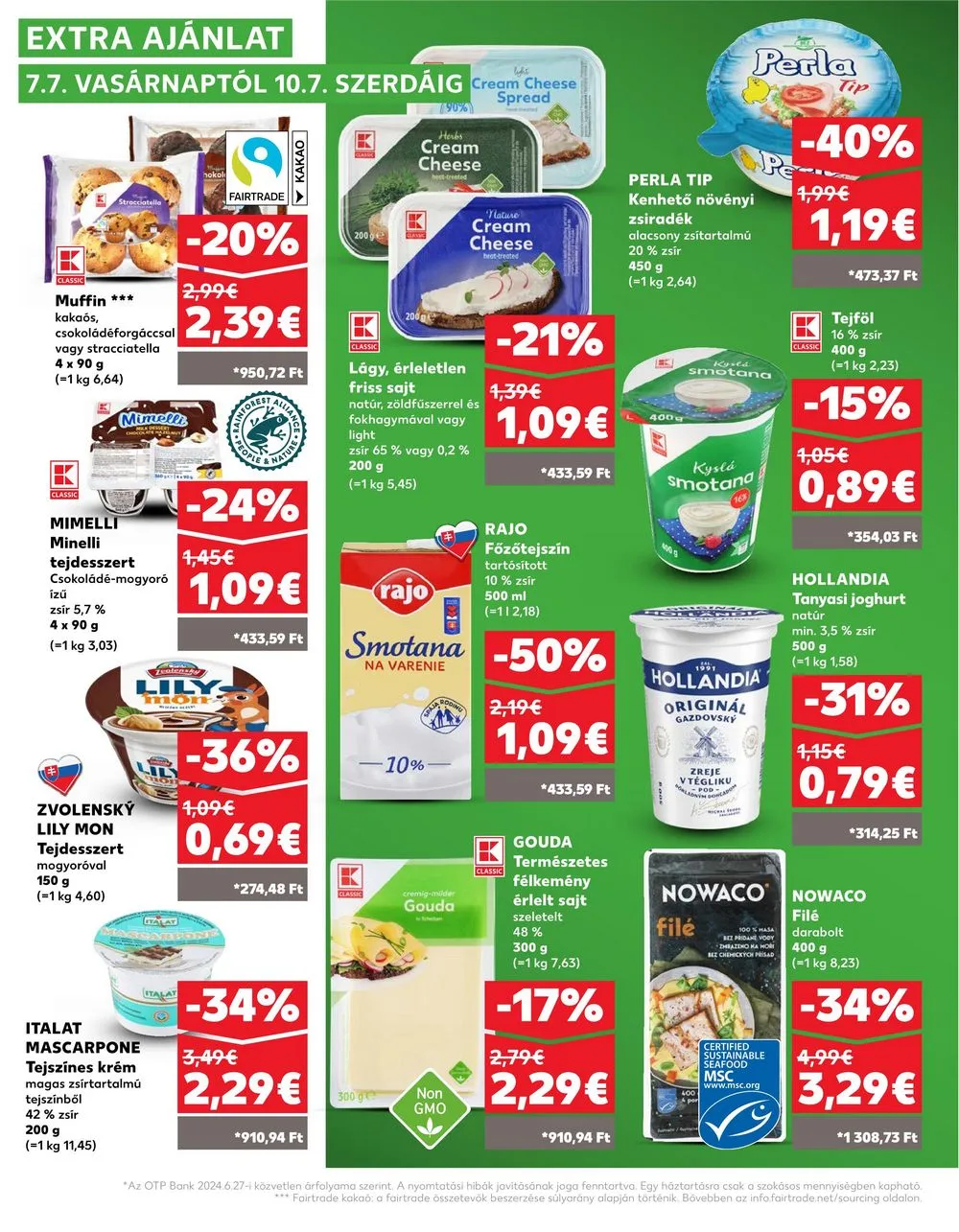 Kaufland akciós újság Losonc Rozsnyo Toketerebes Nagykuros 07.04–07.10 – 35. oldal