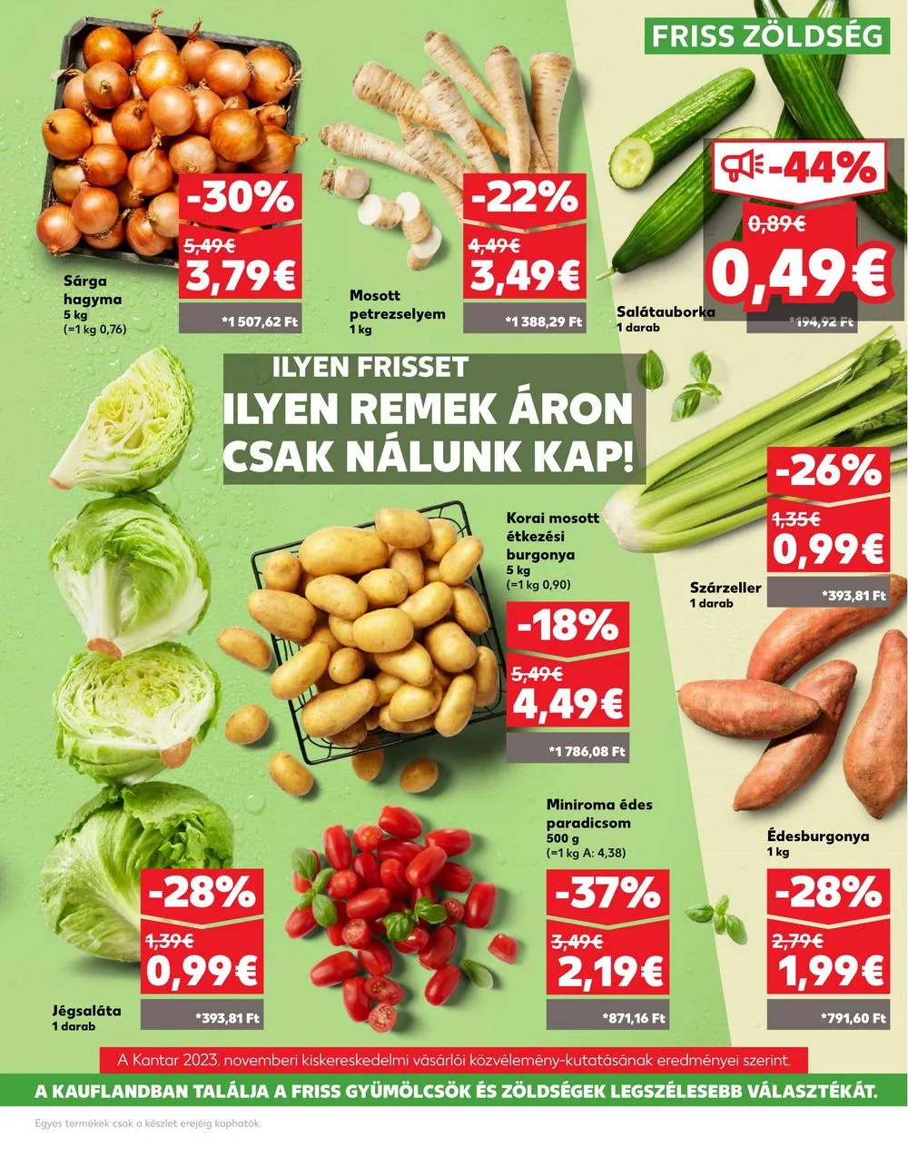 Kaufland akciós újság Losonc Rozsnyo Toketerebes Nagykuros 07.04–07.10 – 5. oldal