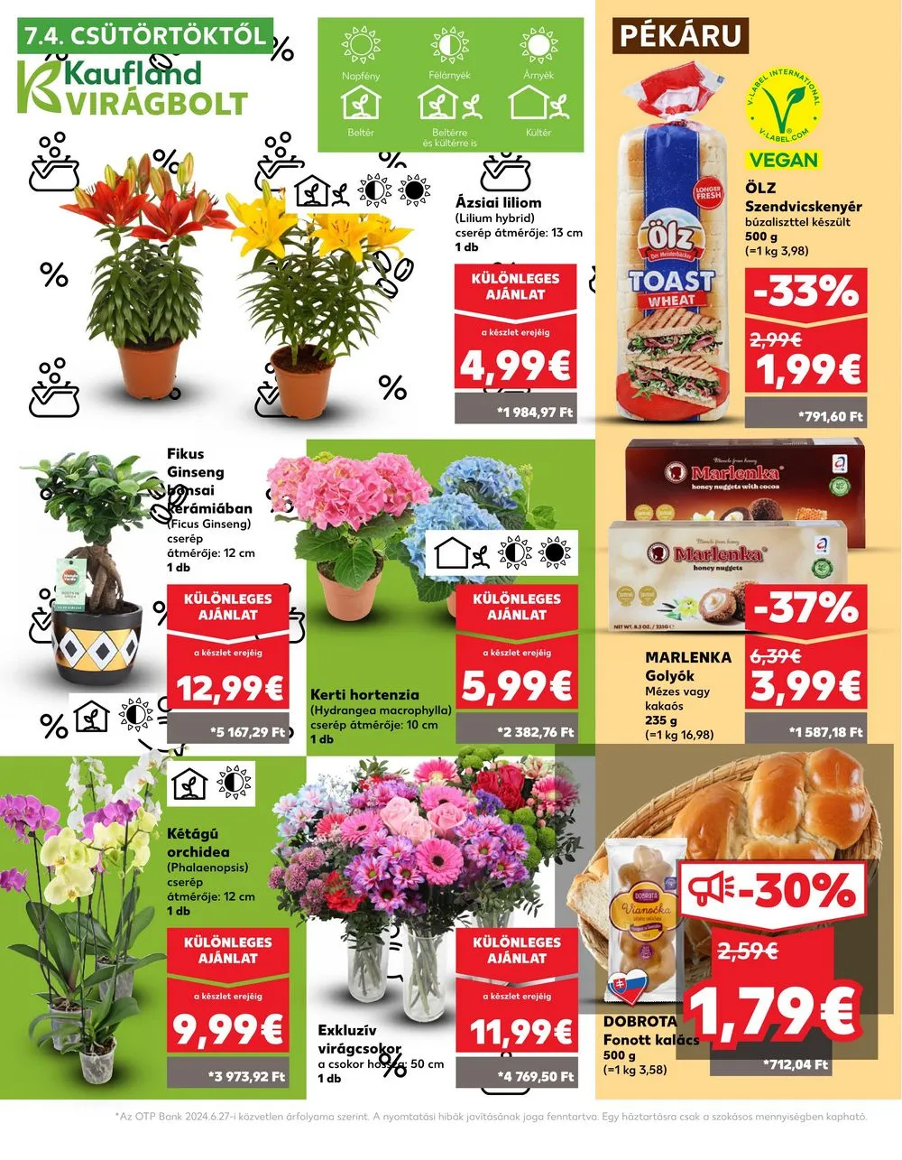 Kaufland akciós újság Losonc Rozsnyo Toketerebes Nagykuros 07.04–07.10 – 6. oldal