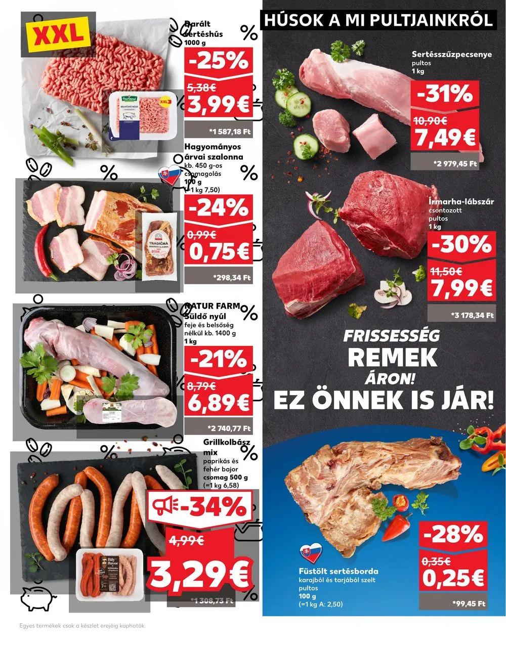 Kaufland akciós újság Losonc Rozsnyo Toketerebes Nagykuros 07.04–07.10 – 9. oldal