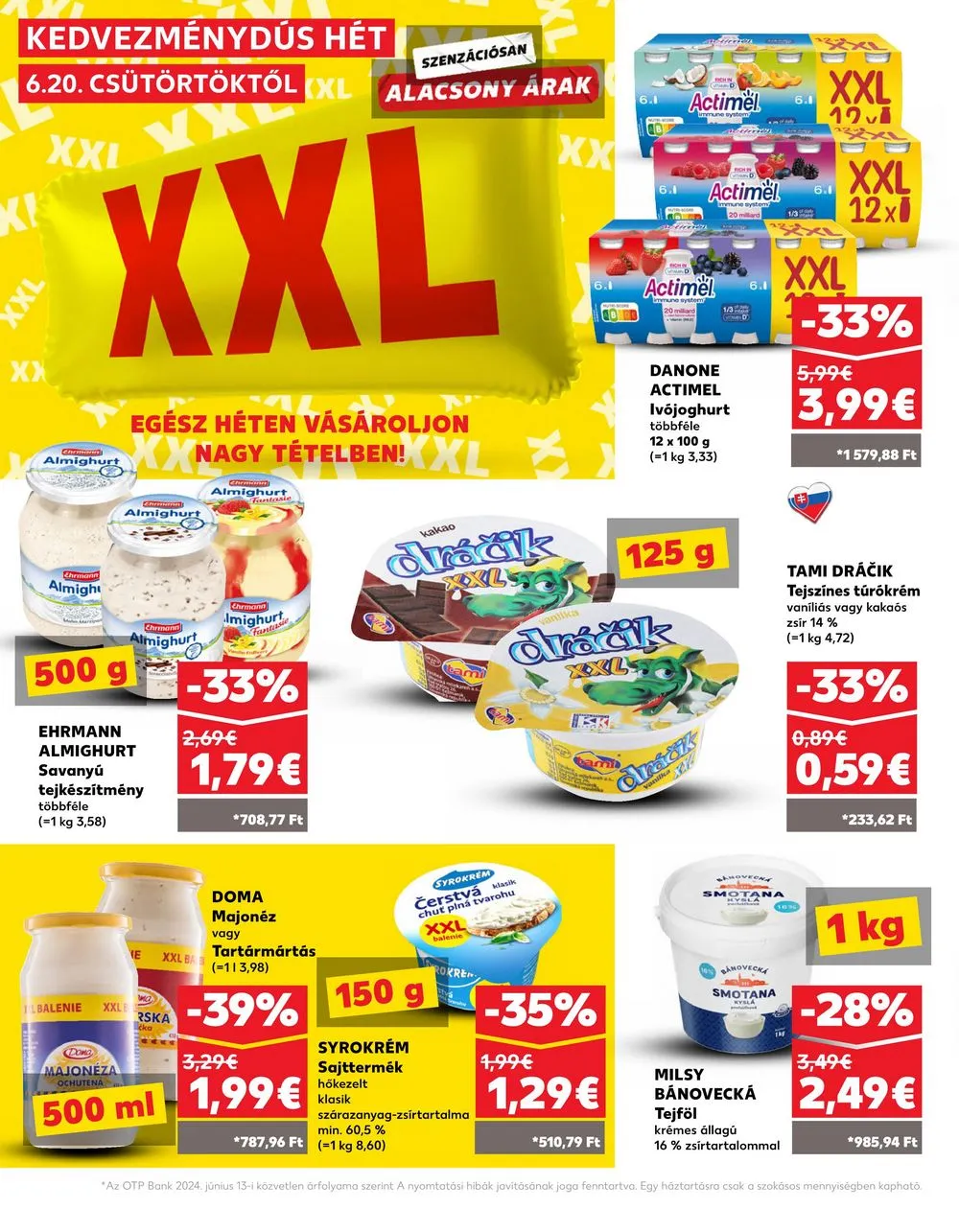 Kaufland akciós újság Losonc Rozsnyo Toketerebes Nagykurtos 06.20–06.26 – 12. oldal