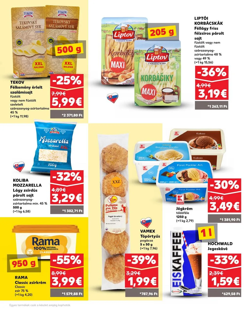 Kaufland akciós újság Losonc Rozsnyo Toketerebes Nagykurtos 06.20–06.26 – 13. oldal