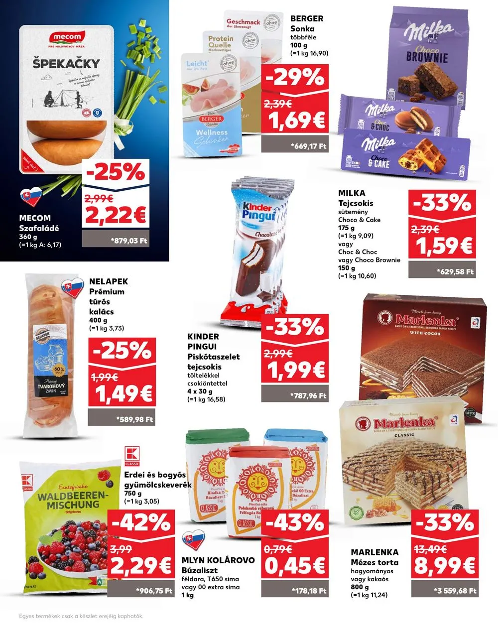 Kaufland akciós újság Losonc Rozsnyo Toketerebes Nagykurtos 06.20–06.26 – 19. oldal