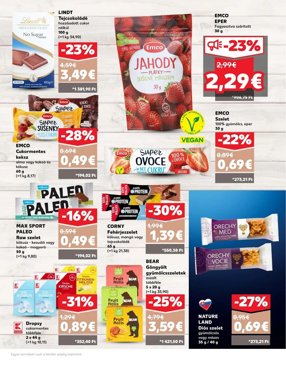 Kaufland akciós újság Losonc Rozsnyo Toketerebes Nagykurtos 06.20–06.26 – 21. oldal
