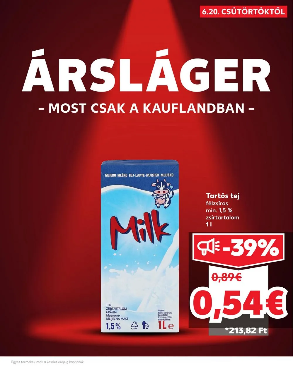 Kaufland akciós újság Losonc Rozsnyo Toketerebes Nagykurtos 06.20–06.26 – 3. oldal