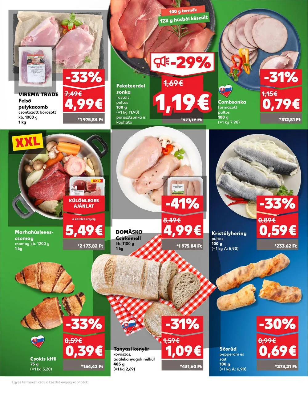Kaufland akciós újság Losonc Rozsnyo Toketerebes Nagykurtos 06.20–06.26 – 31. oldal
