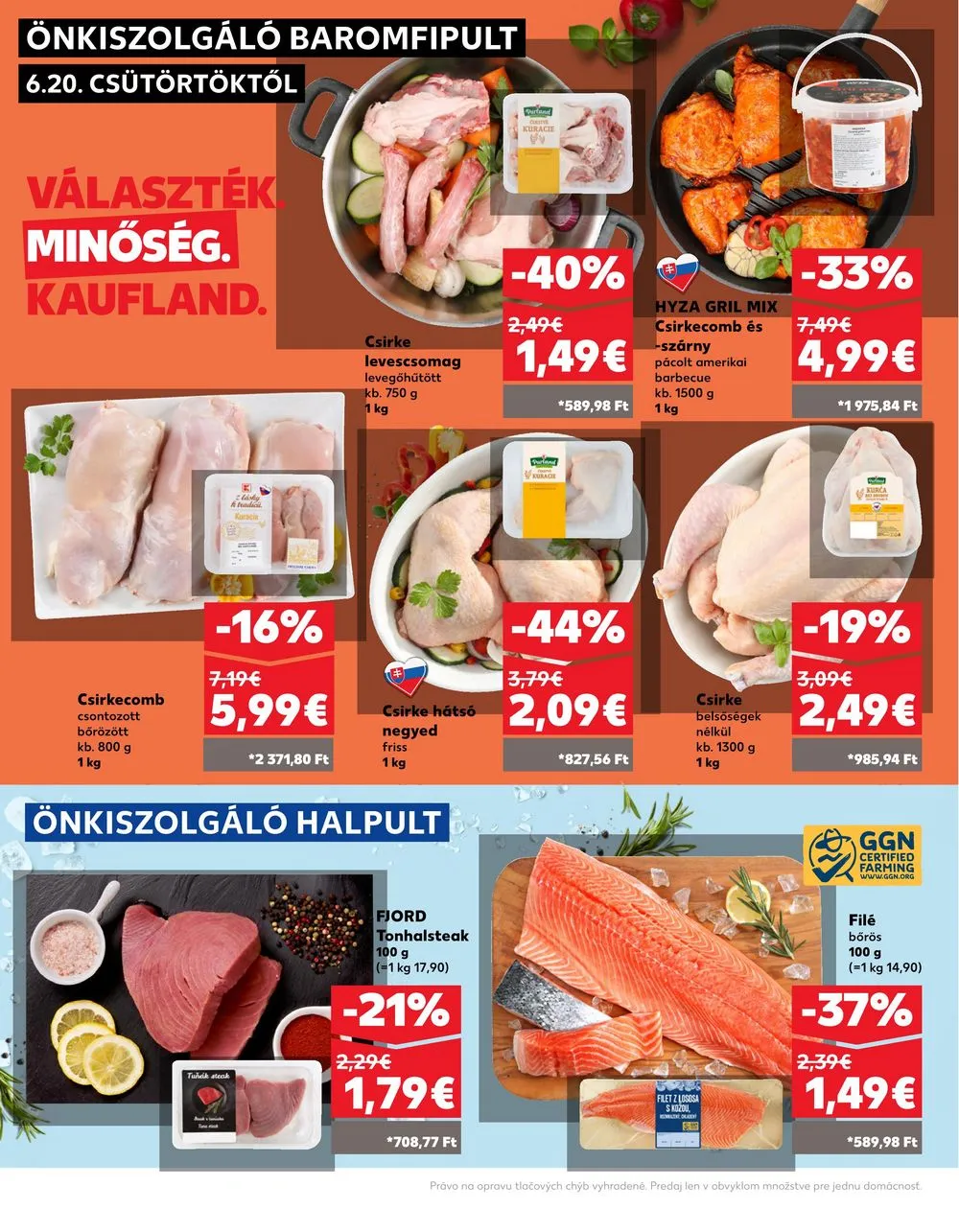 Kaufland akciós újság Losonc Rozsnyo Toketerebes Nagykurtos 06.20–06.26 – 8. oldal