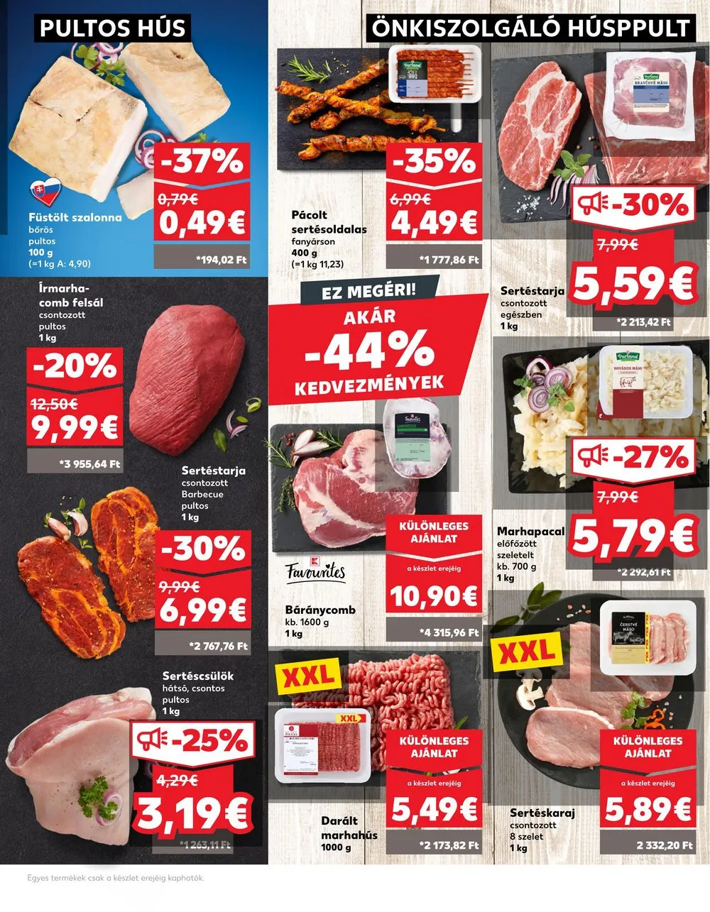 Kaufland akciós újság Losonc Rozsnyo Toketerebes Nagykurtos 06.20–06.26 – 9. oldal
