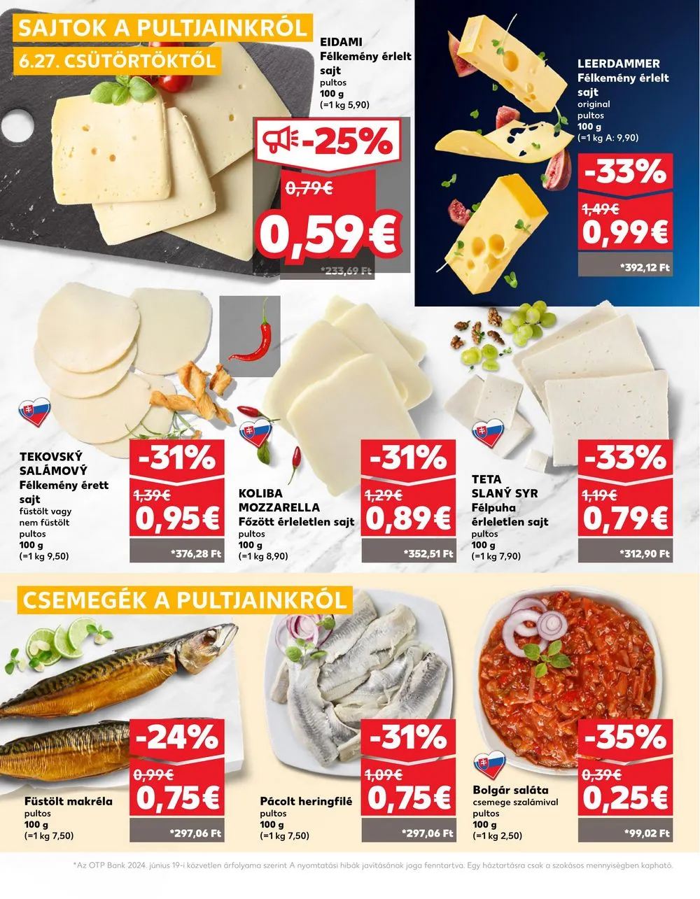 Kaufland akciós újság Losonc Rozsnyo Toketerebes Nagykurtos 06.27–07.03 – 12. oldal
