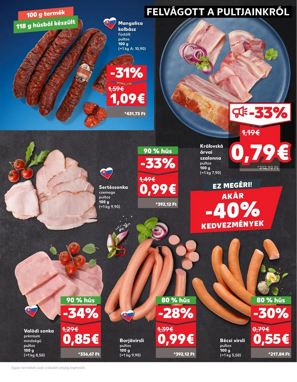 Kaufland akciós újság Losonc Rozsnyo Toketerebes Nagykurtos 06.27–07.03 – 13. oldal