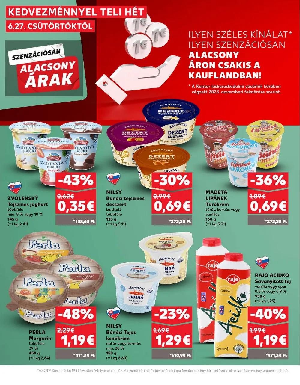 Kaufland akciós újság Losonc Rozsnyo Toketerebes Nagykurtos 06.27–07.03 – 14. oldal