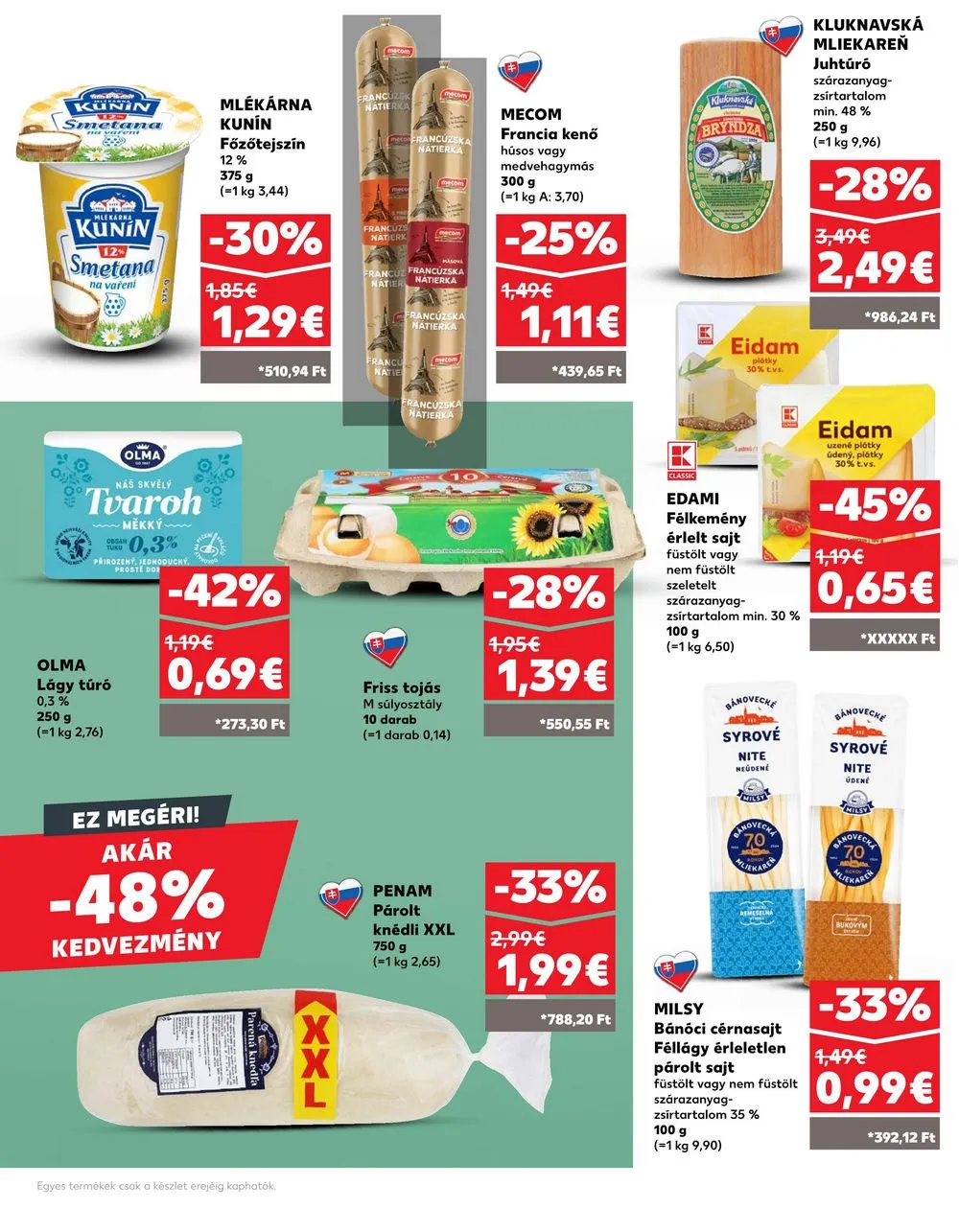 Kaufland akciós újság Losonc Rozsnyo Toketerebes Nagykurtos 06.27–07.03 – 15. oldal
