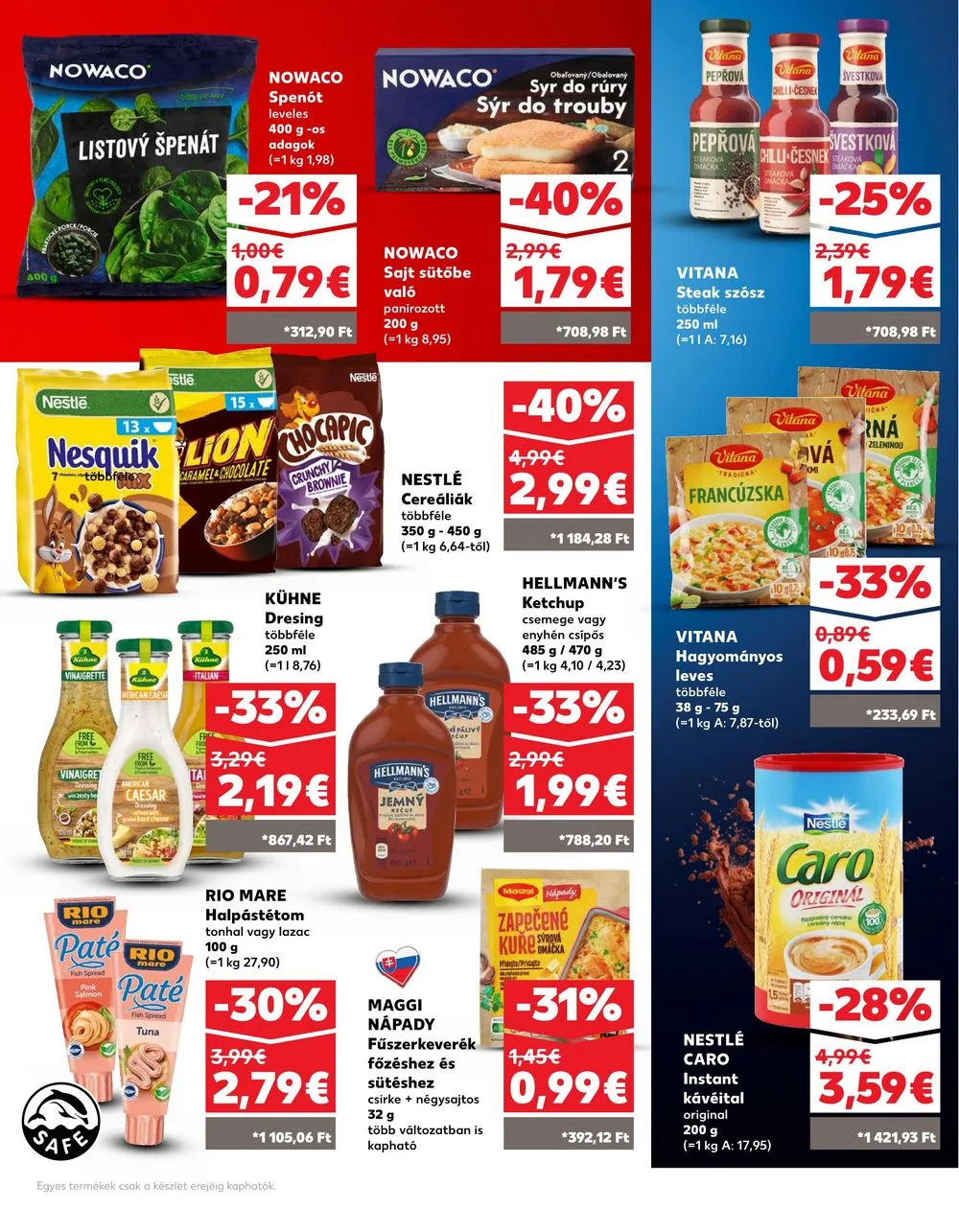 Kaufland akciós újság Losonc Rozsnyo Toketerebes Nagykurtos 06.27–07.03 – 17. oldal