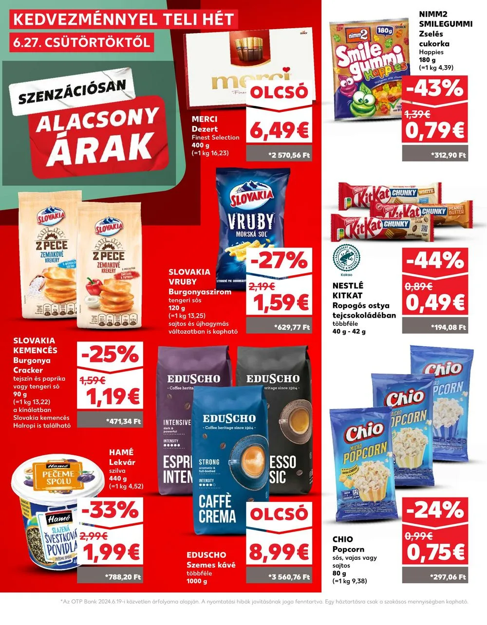 Kaufland akciós újság Losonc Rozsnyo Toketerebes Nagykurtos 06.27–07.03 – 18. oldal