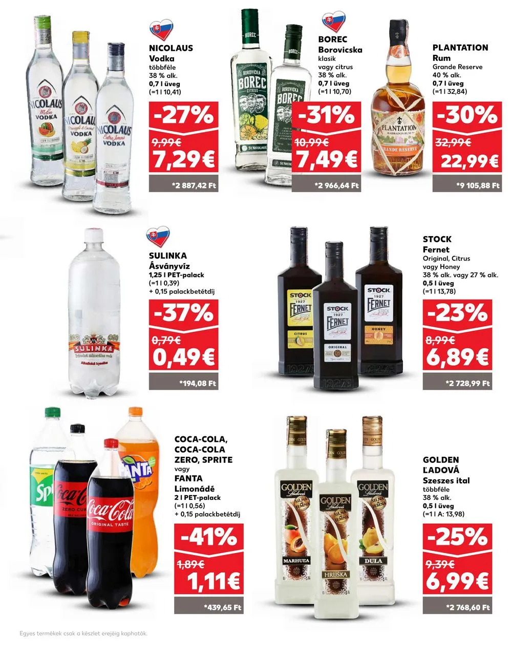 Kaufland akciós újság Losonc Rozsnyo Toketerebes Nagykurtos 06.27–07.03 – 19. oldal