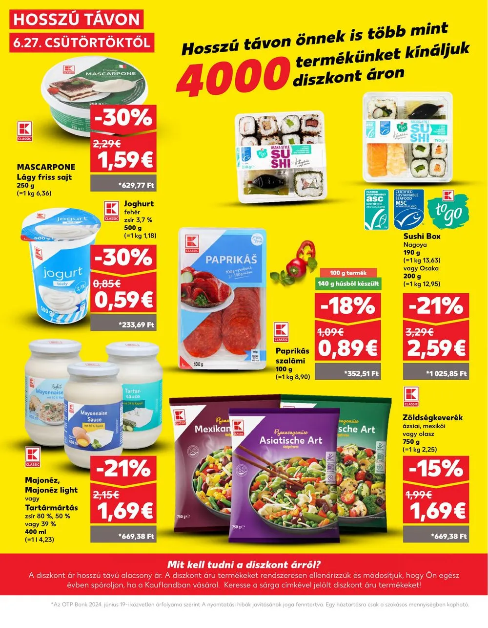 Kaufland akciós újság Losonc Rozsnyo Toketerebes Nagykurtos 06.27–07.03 – 22. oldal