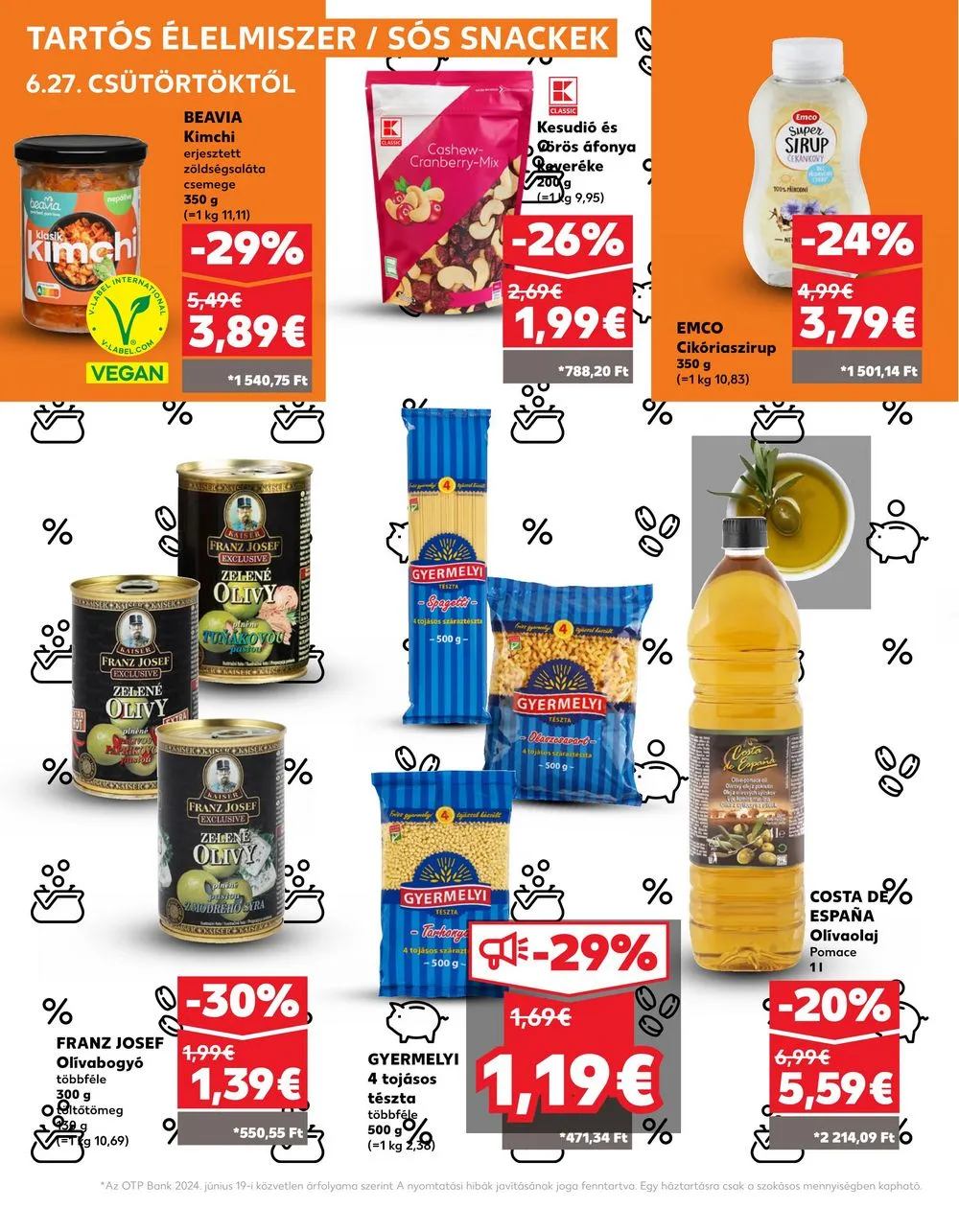 Kaufland akciós újság Losonc Rozsnyo Toketerebes Nagykurtos 06.27–07.03 – 24. oldal