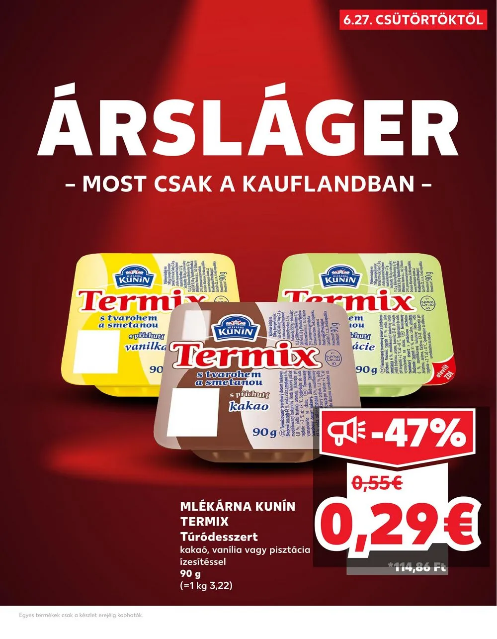 Kaufland akciós újság Losonc Rozsnyo Toketerebes Nagykurtos 06.27–07.03 – 3. oldal