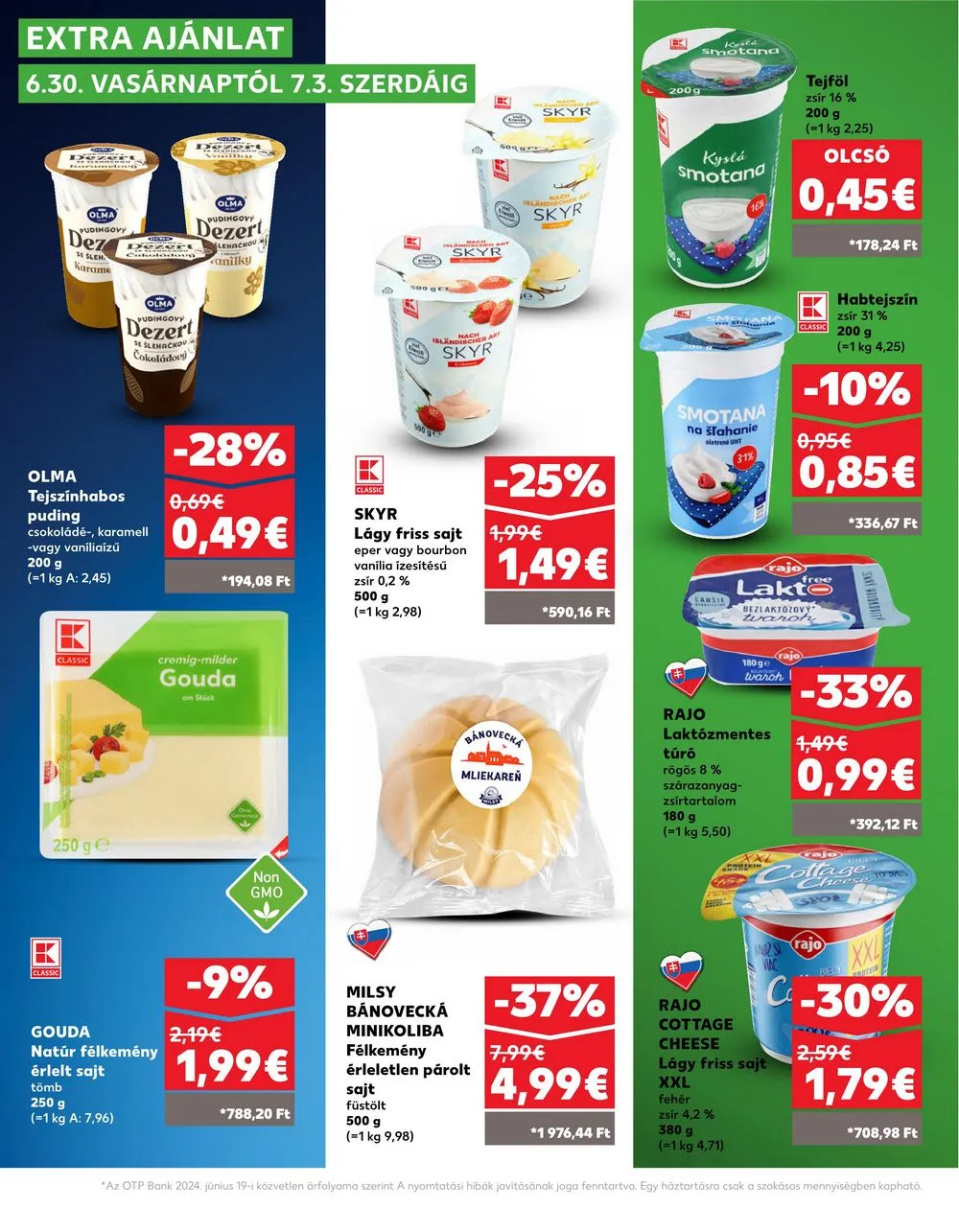Kaufland akciós újság Losonc Rozsnyo Toketerebes Nagykurtos 06.27–07.03 – 33. oldal