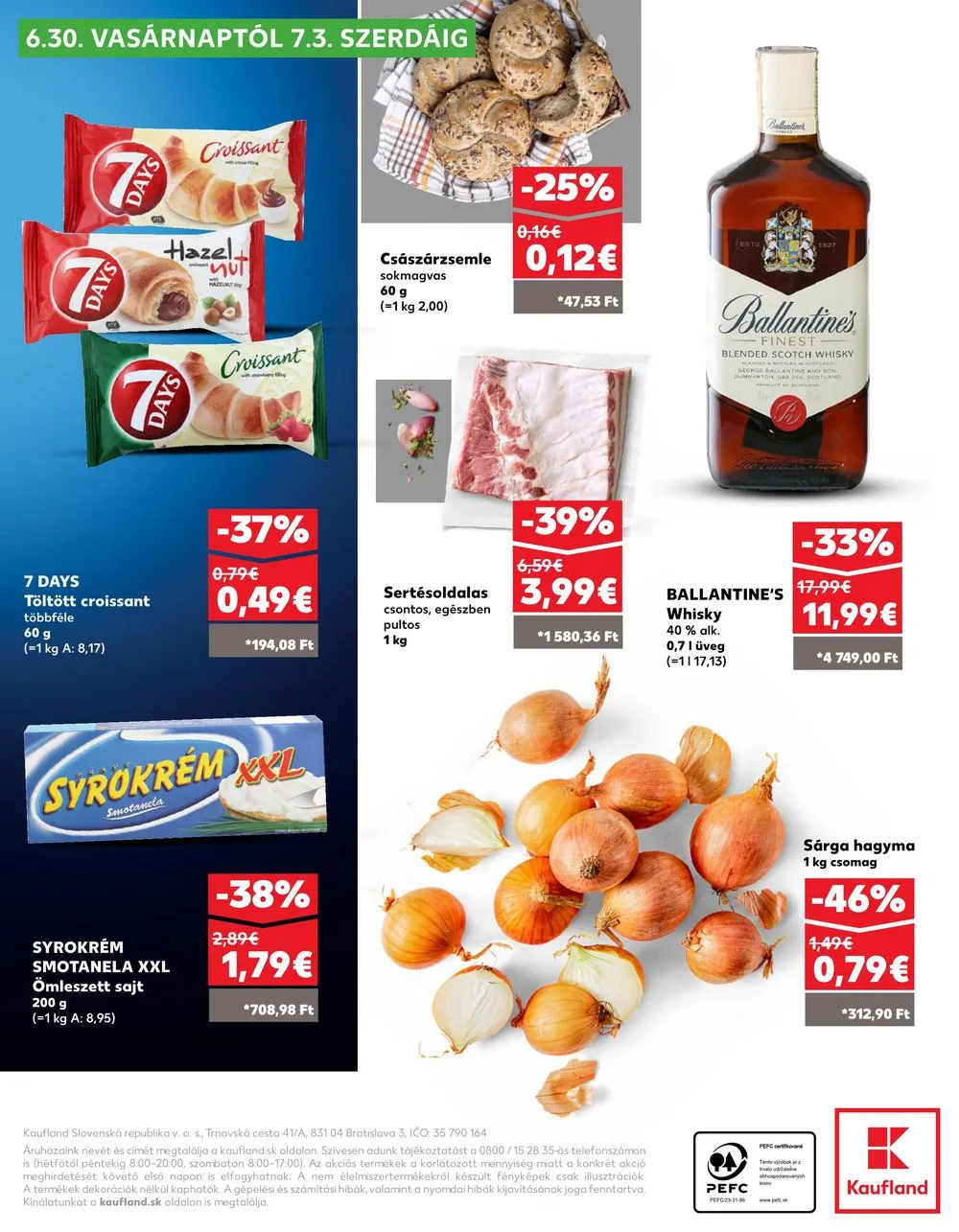 Kaufland akciós újság Losonc Rozsnyo Toketerebes Nagykurtos 06.27–07.03 – 37. oldal