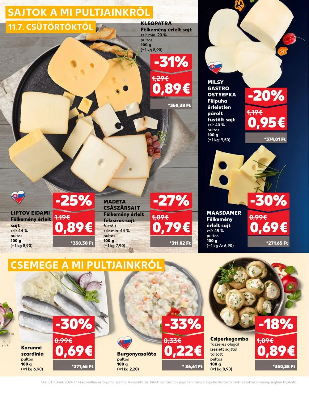Kaufland akciós újság Losonc Rozsnyo Toketerebes Nagykurtos 07.11–07.17 – 10. oldal