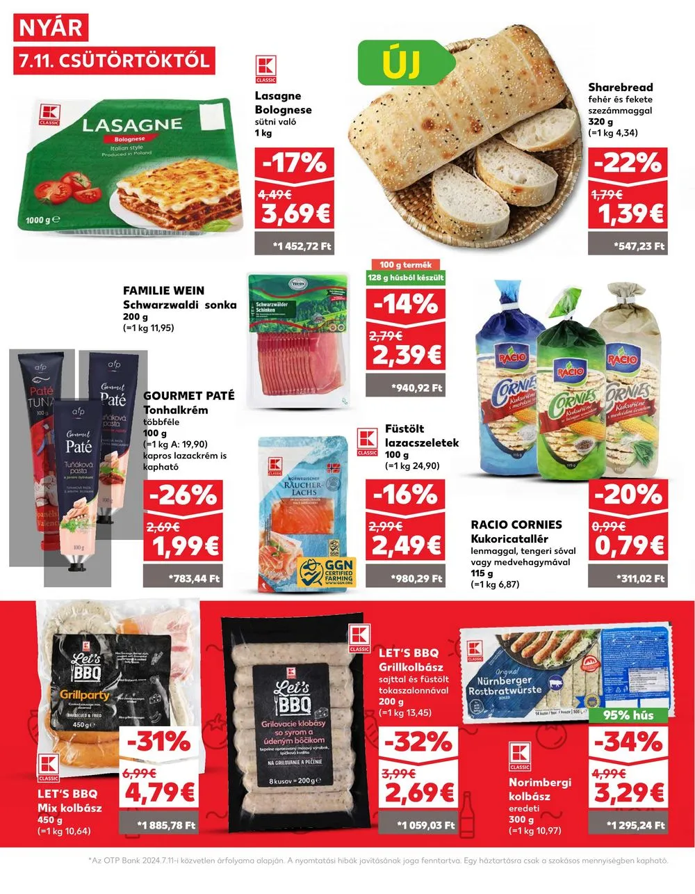 Kaufland akciós újság Losonc Rozsnyo Toketerebes Nagykurtos 07.11–07.17 – 14. oldal