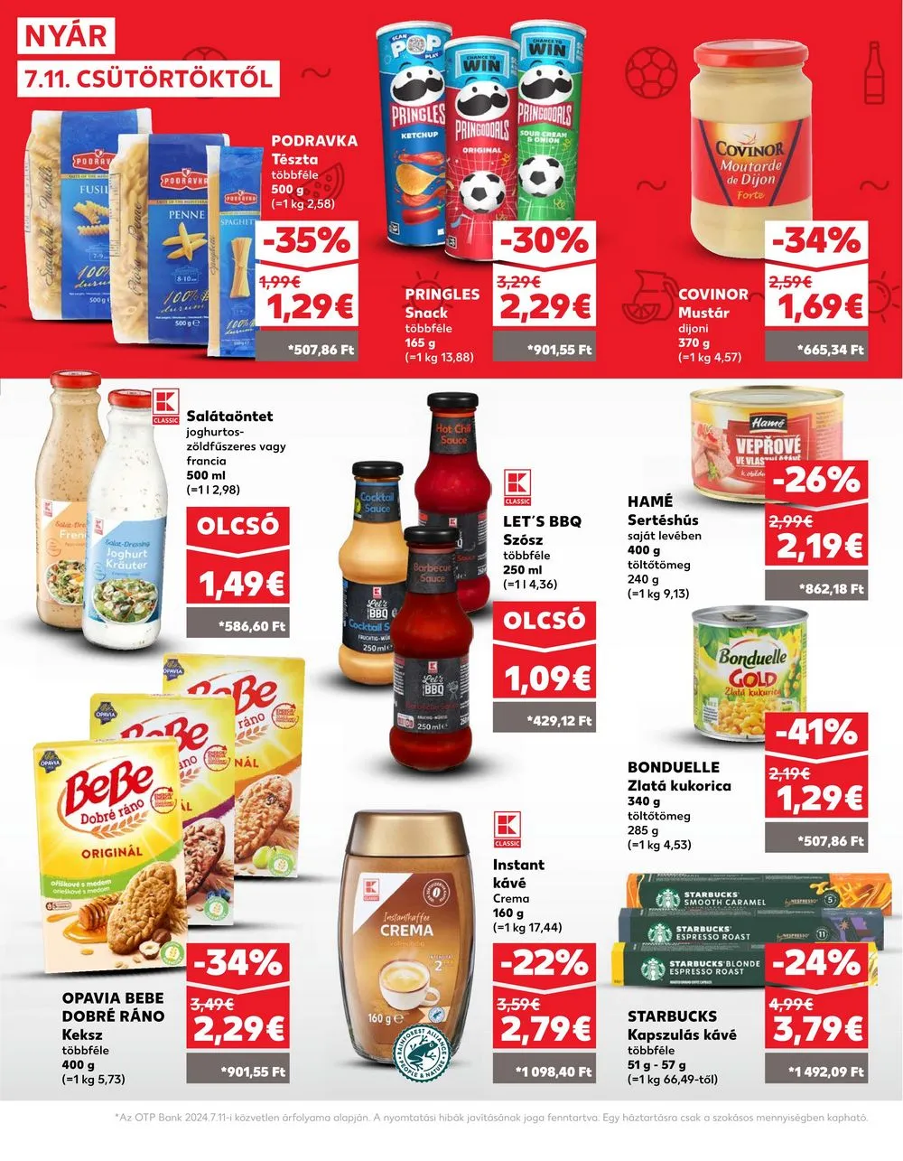 Kaufland akciós újság Losonc Rozsnyo Toketerebes Nagykurtos 07.11–07.17 – 16. oldal