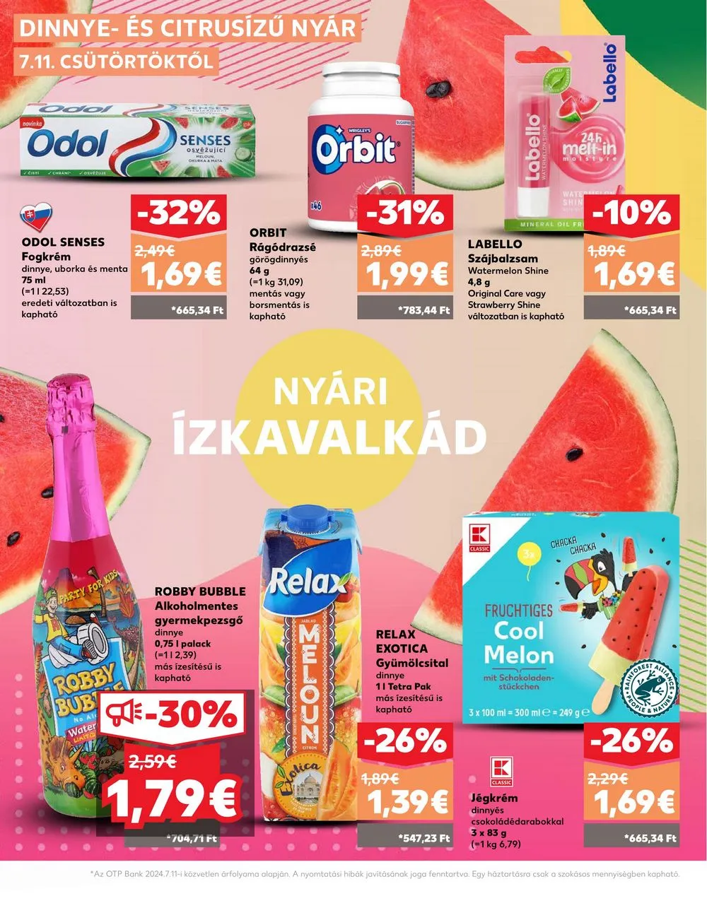 Kaufland akciós újság Losonc Rozsnyo Toketerebes Nagykurtos 07.11–07.17 – 18. oldal